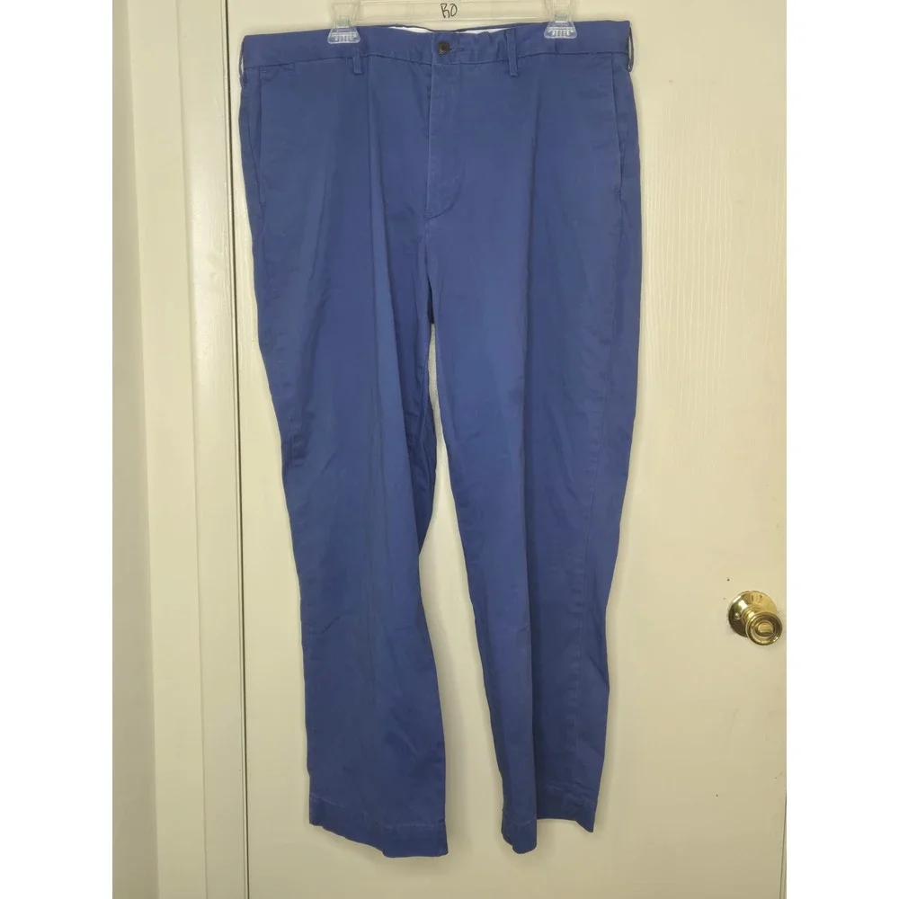 Polo Ralph Lauren Mens Stretch Classic Fit Chino Pants Blue 38x30